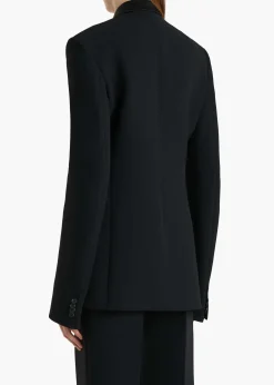 Khaite Jackets-Sabel Jacket in Black