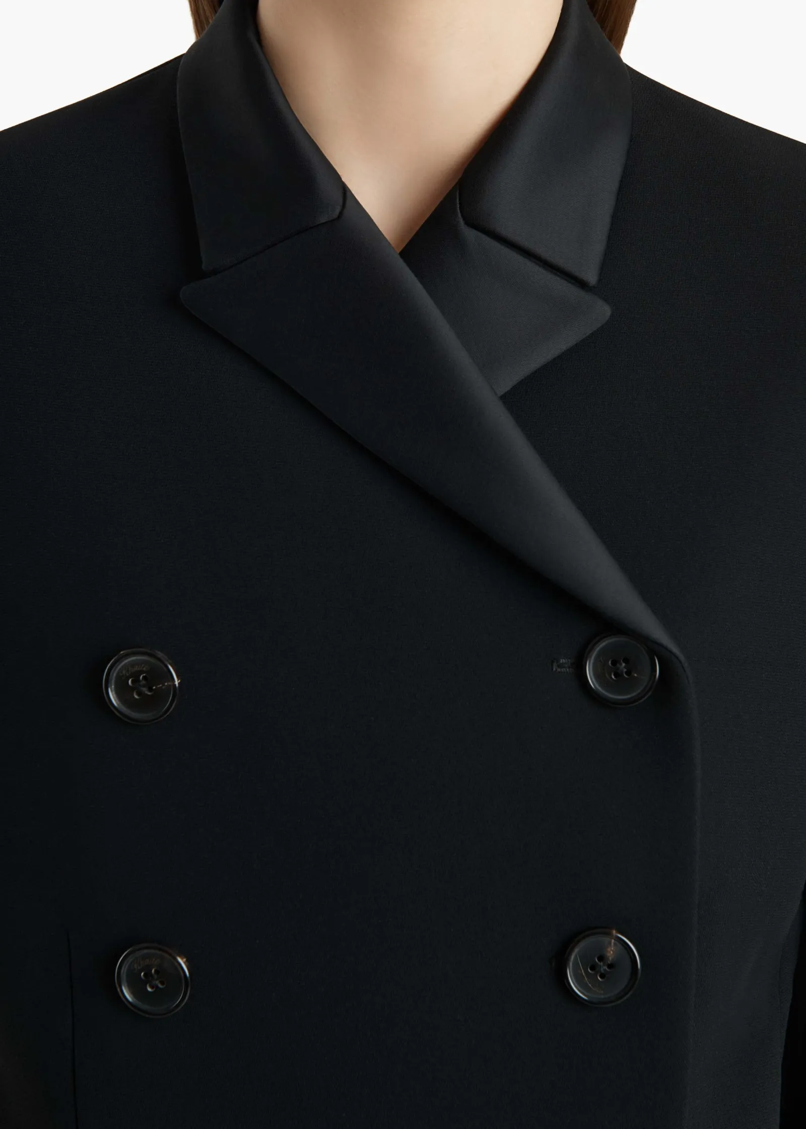 Khaite Jackets-Sabel Jacket in Black