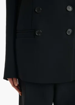 Khaite Jackets-Sabel Jacket in Black