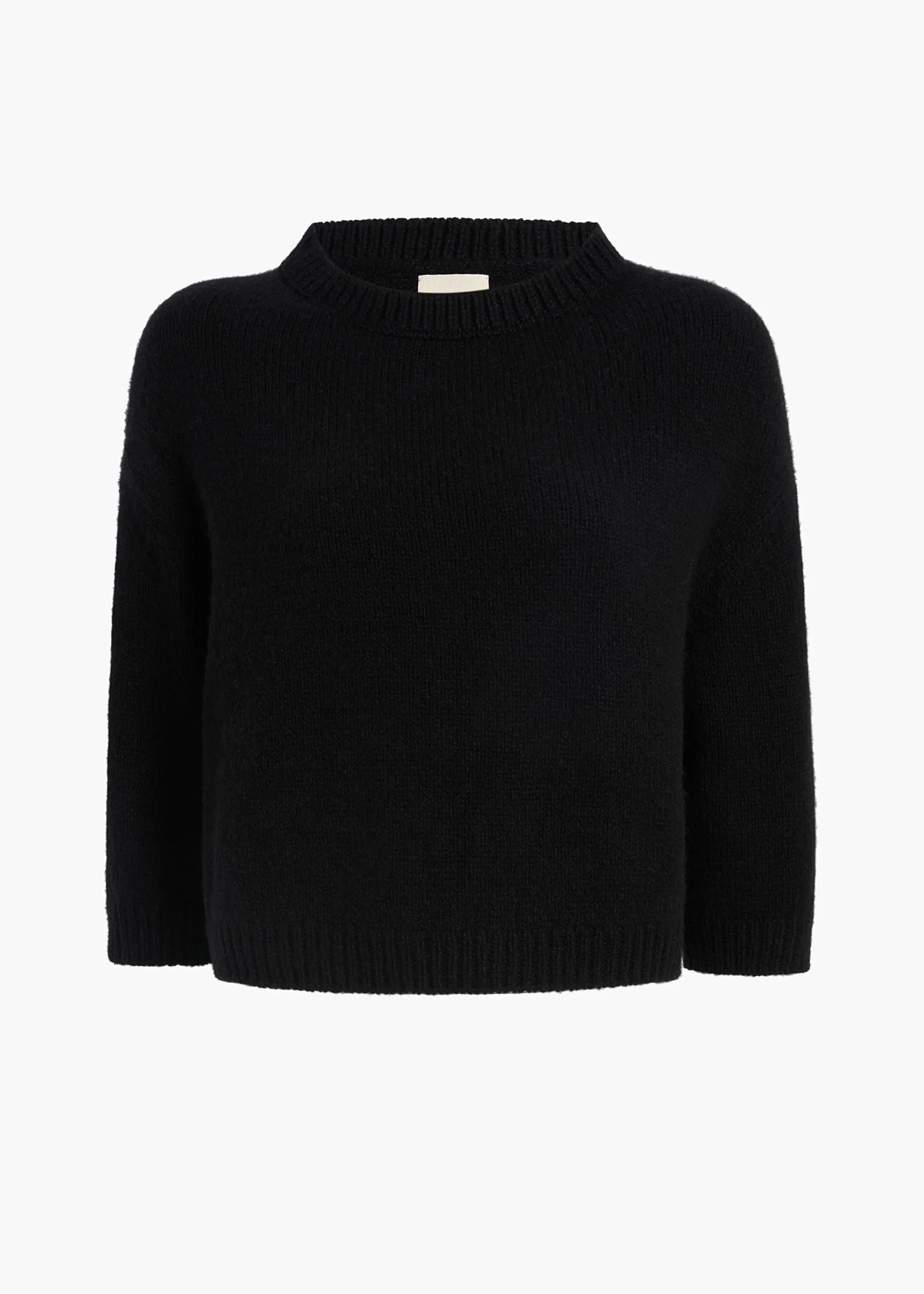 Khaite Knitwear-Sabina Sweater in Black