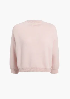 Khaite Knitwear-Sabina Sweater in Blush