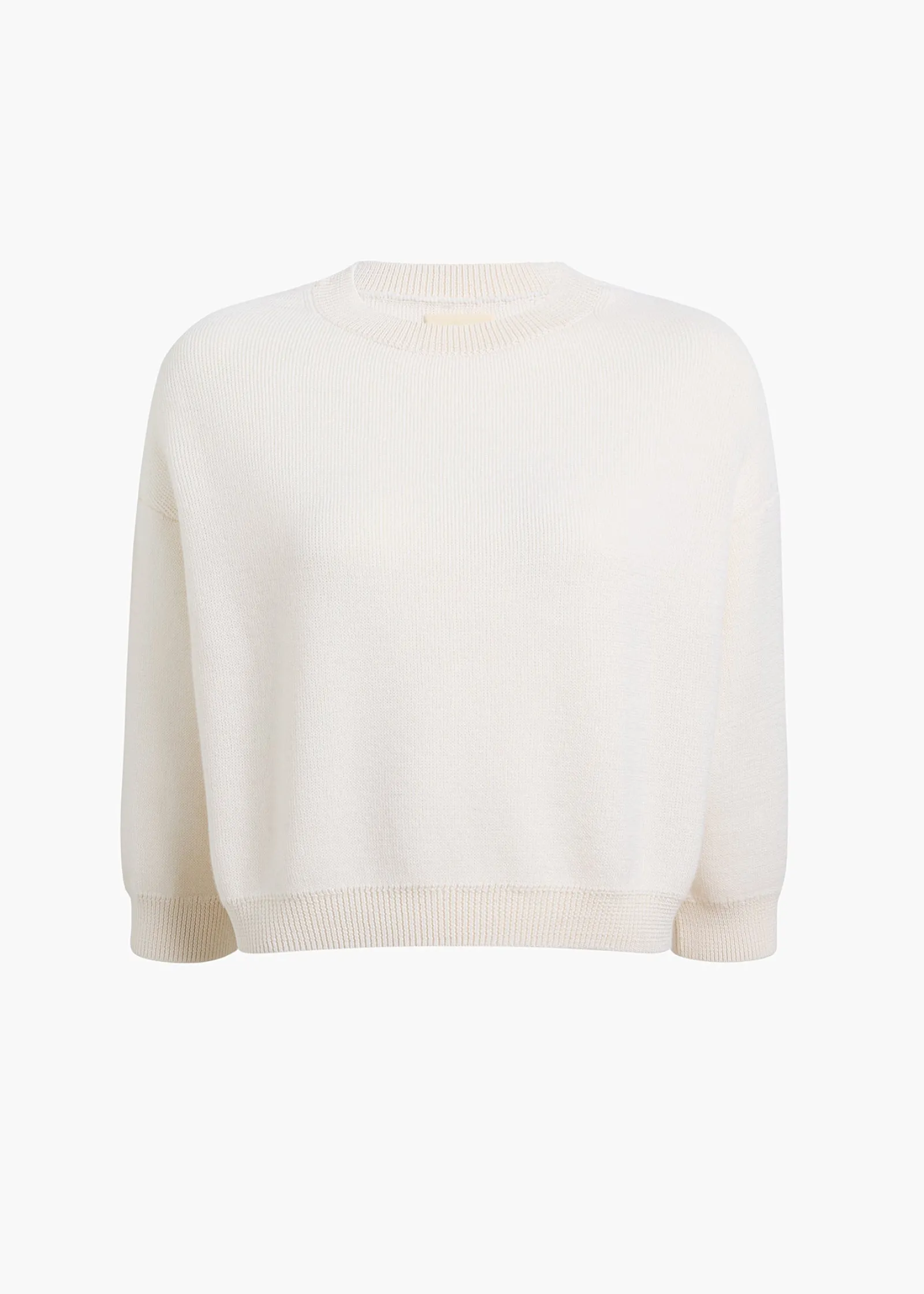 Khaite Knitwear-Sabina Sweater in Ivory