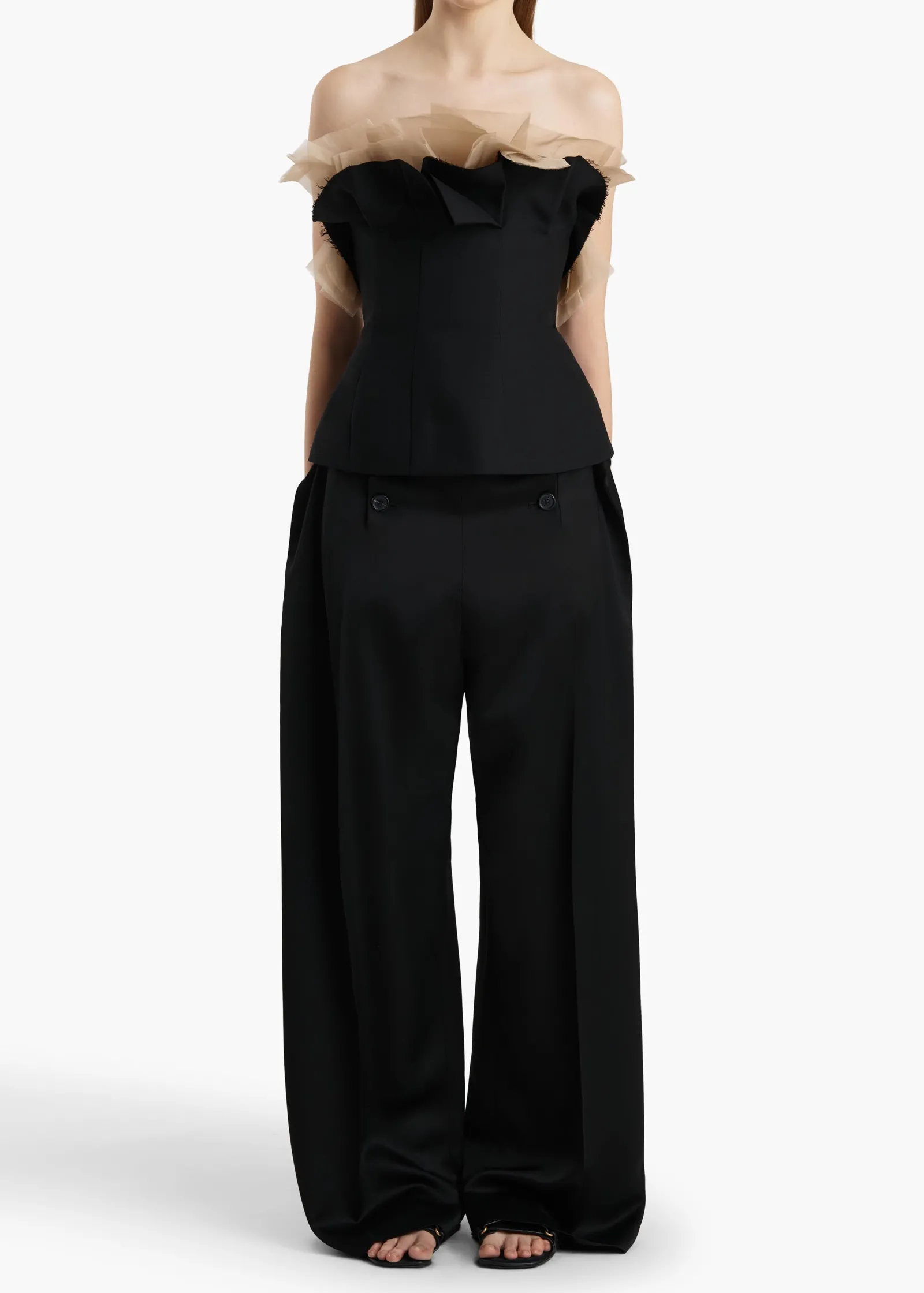 Khaite Shirts & Tops-Sal Top in Black