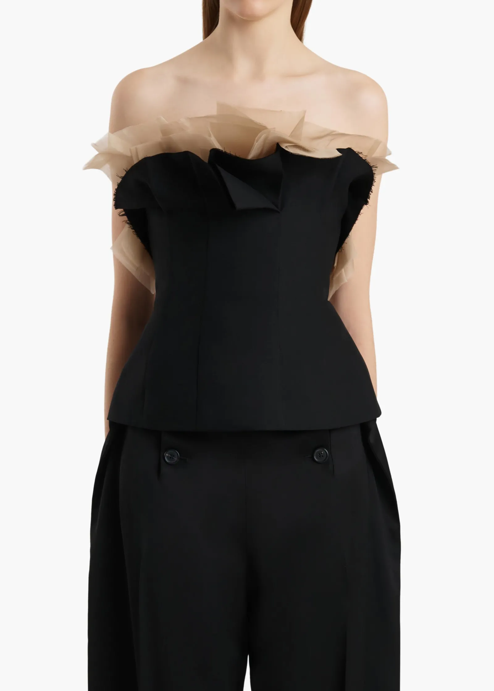 Khaite Shirts & Tops-Sal Top in Black
