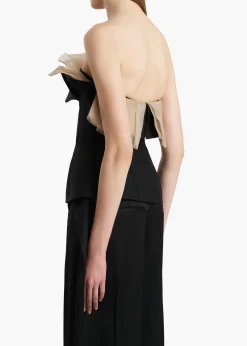 Khaite Shirts & Tops-Sal Top in Black