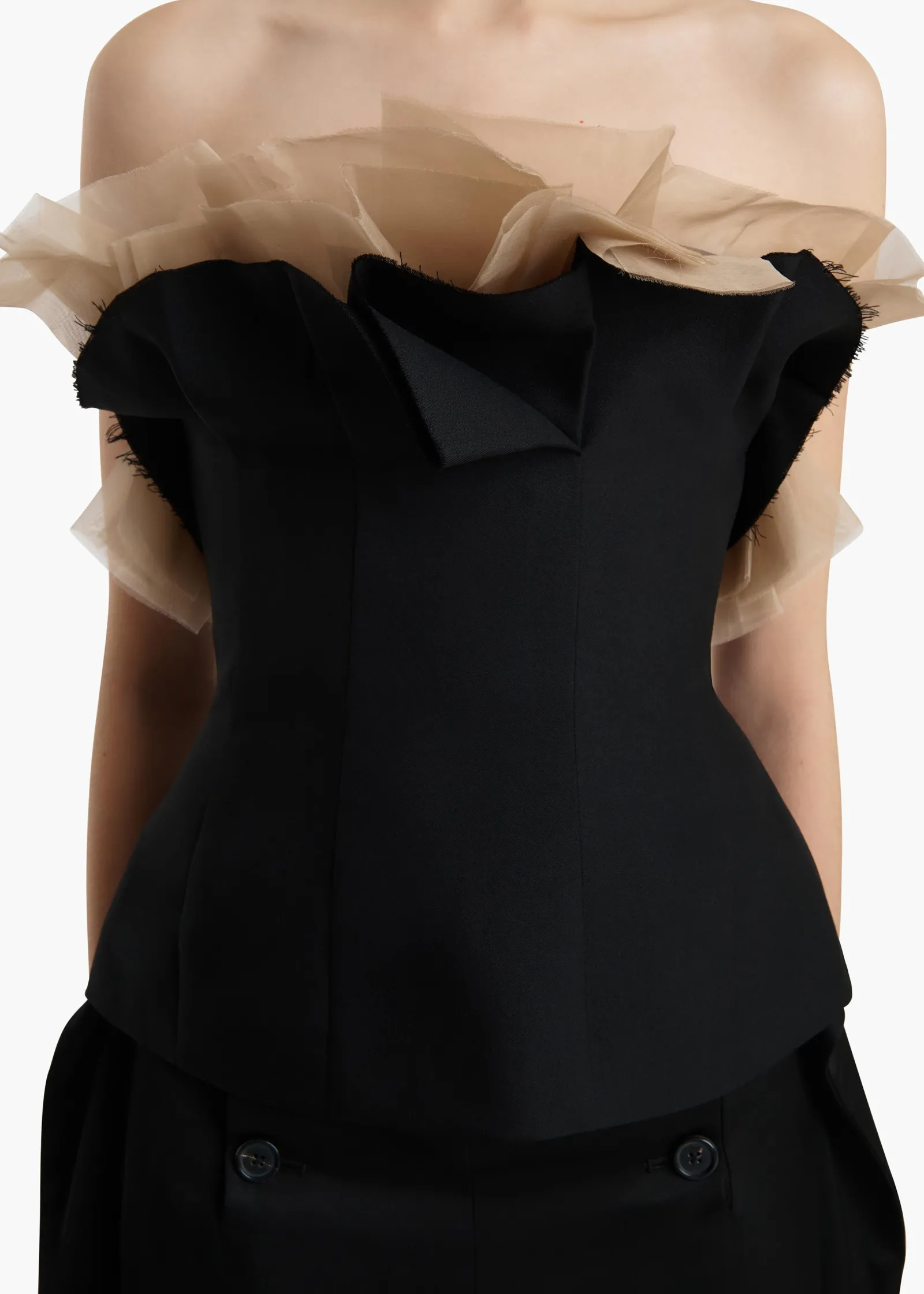Khaite Shirts & Tops-Sal Top in Black