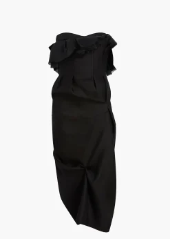 Khaite Dresses-Salm Dress in Black