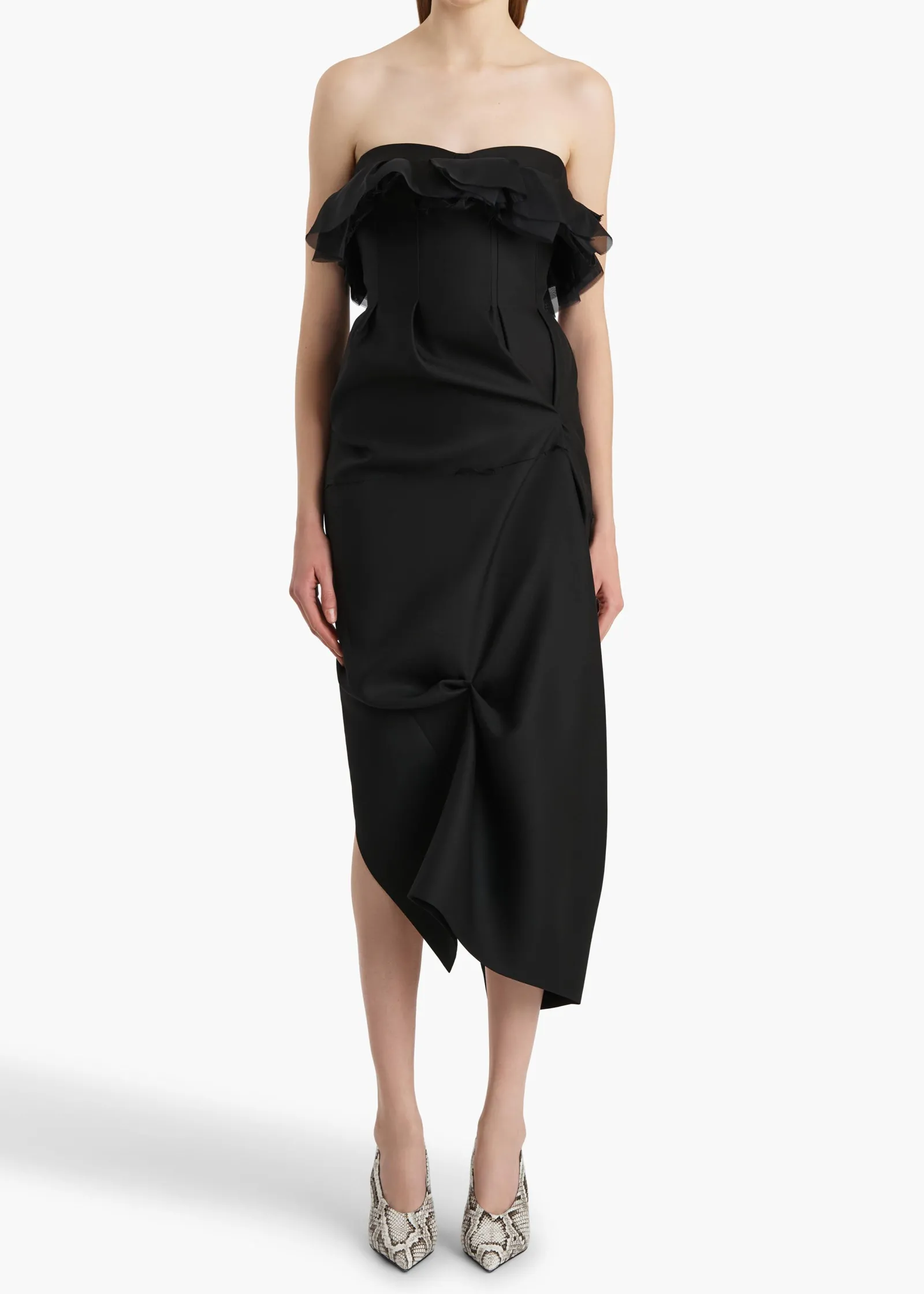 Khaite Dresses-Salm Dress in Black
