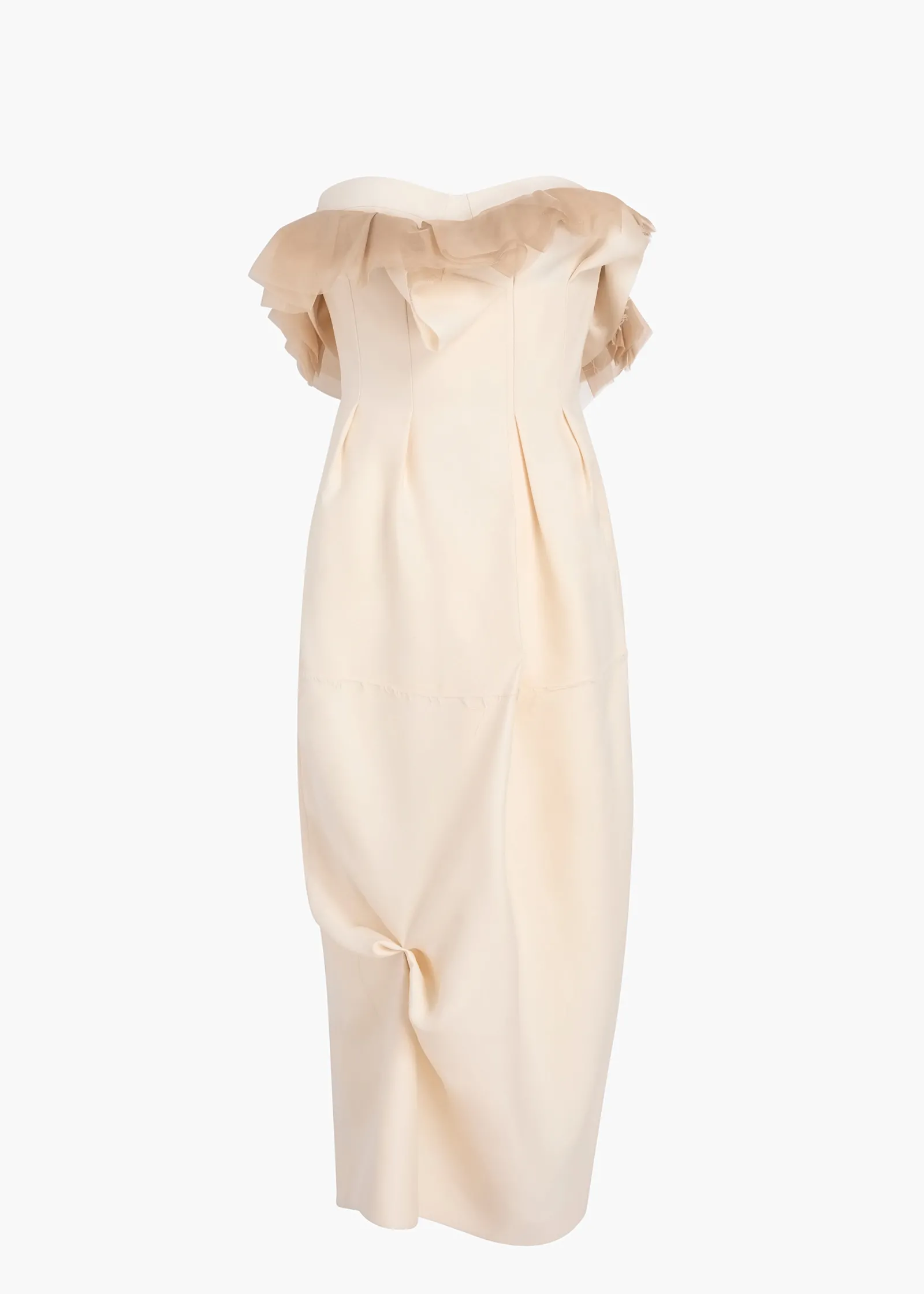 Khaite Dresses-Salm Dress in Cream