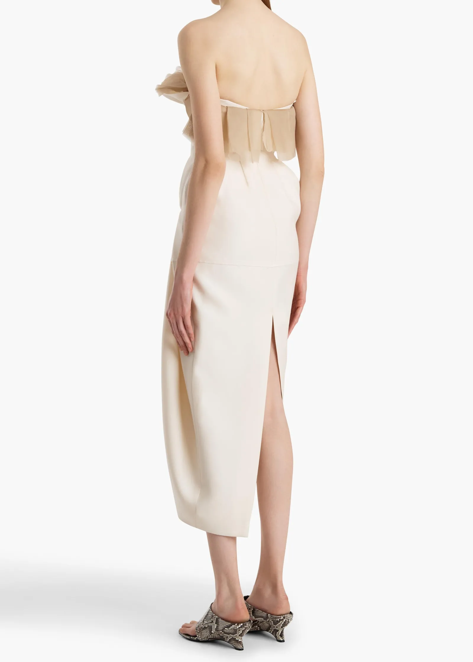 Khaite Dresses-Salm Dress in Cream