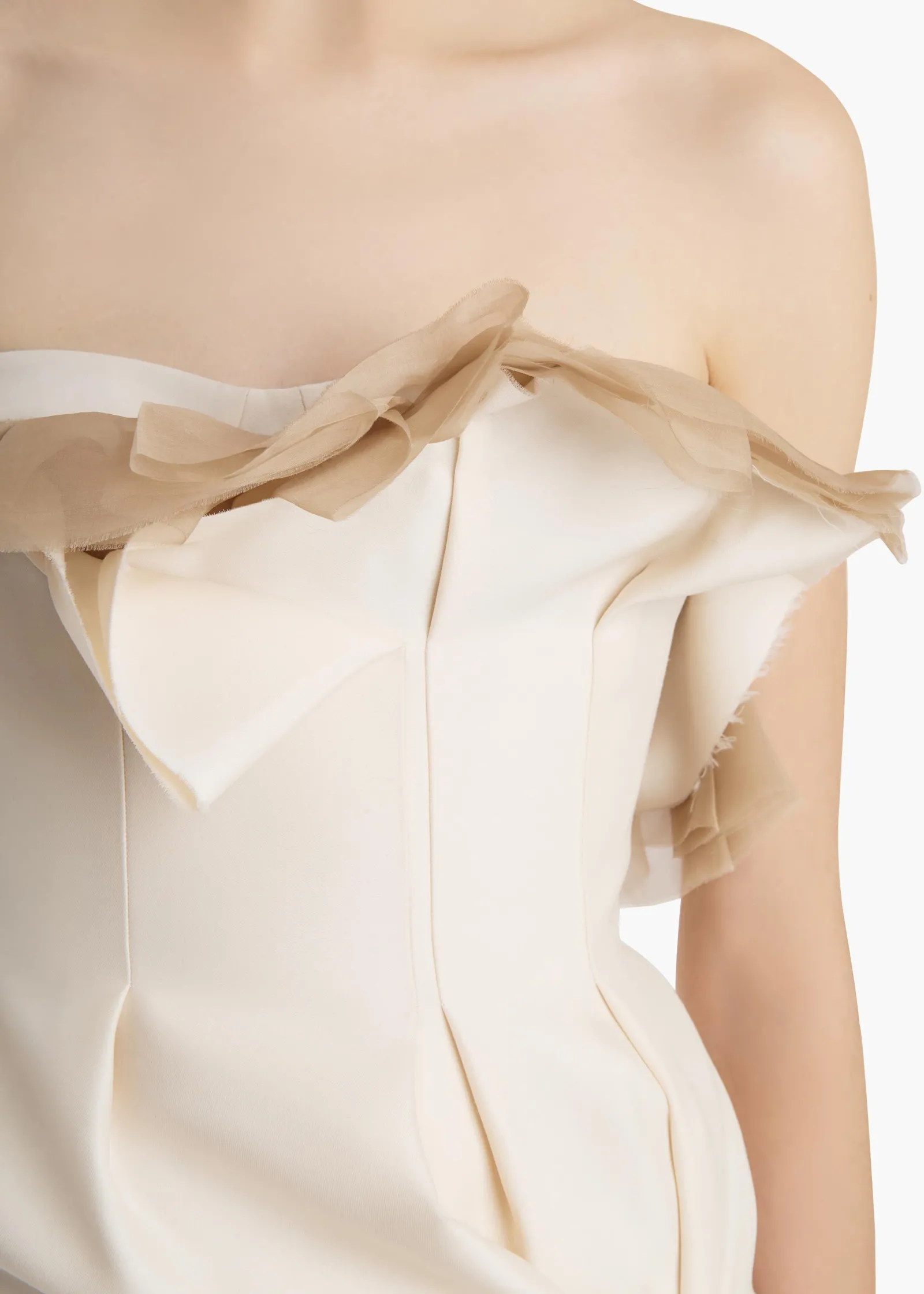 Khaite Dresses-Salm Dress in Cream