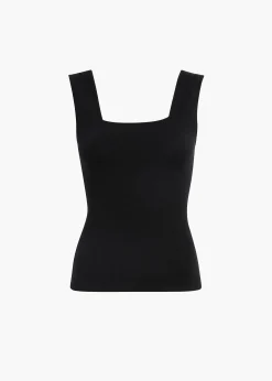 Khaite Shirts & Tops-Sani Top in Black
