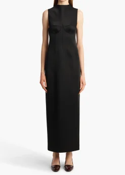 Khaite Dresses-Shoshanna Dress in Black