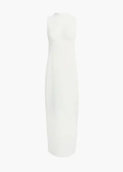 Khaite Dresses-Shoshanna Dress in Chalk