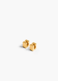 Khaite Jewelry-Small Empire Earrings in Gold