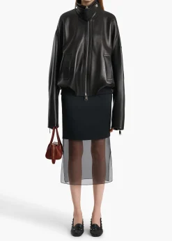 Khaite Skirts & Shorts-Sybil Skirt in Black