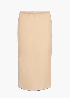 Khaite Skirts & Shorts-Syndi Skirt in Tea Stain