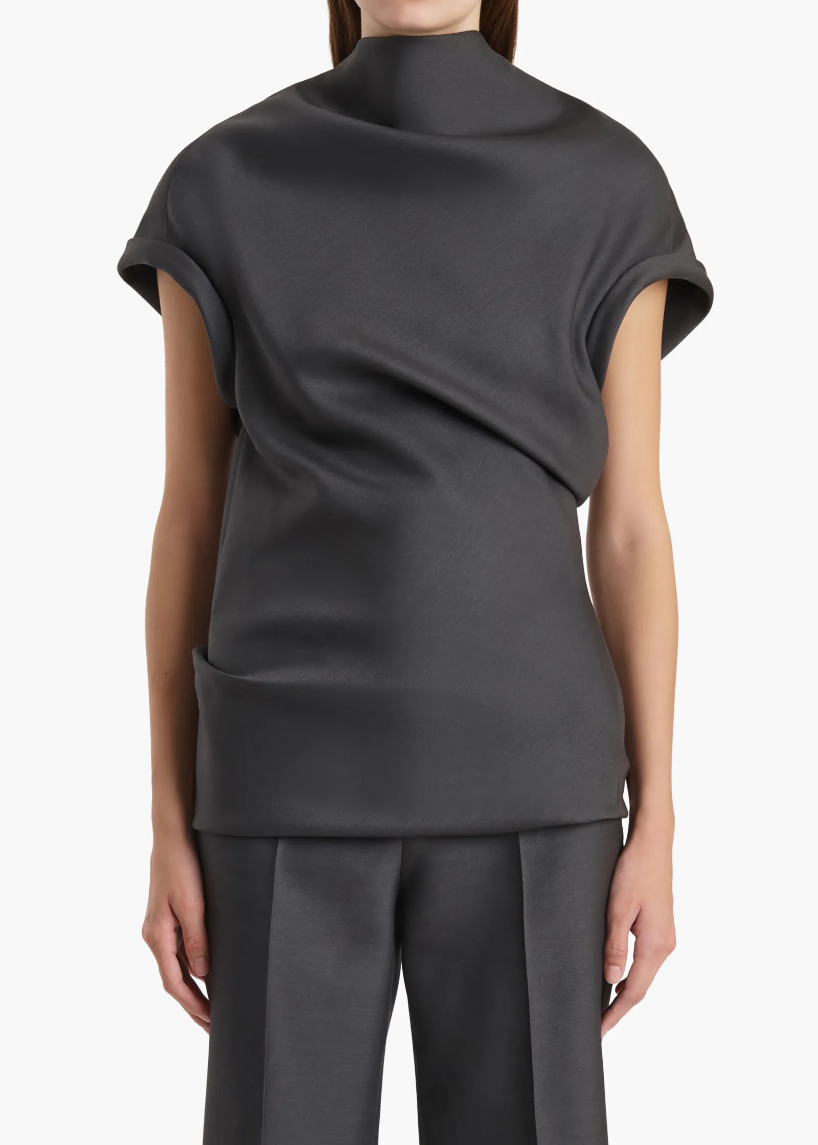 Khaite Shirts & Tops-Tandie Top in Storm
