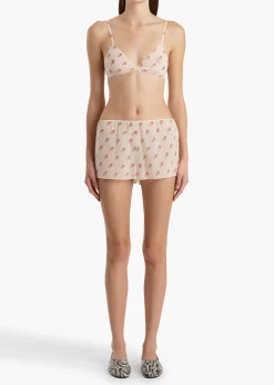 Khaite Skirts & Shorts-Tilly Panty in Soft PInk