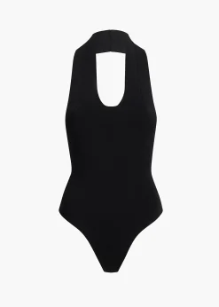 Khaite Shirts & Tops-Toto Bodysuit in Black