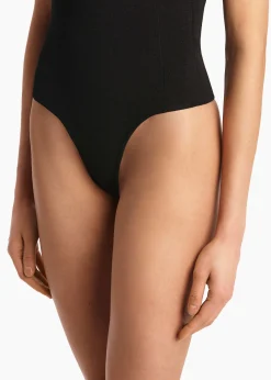 Khaite Shirts & Tops-Toto Bodysuit in Black
