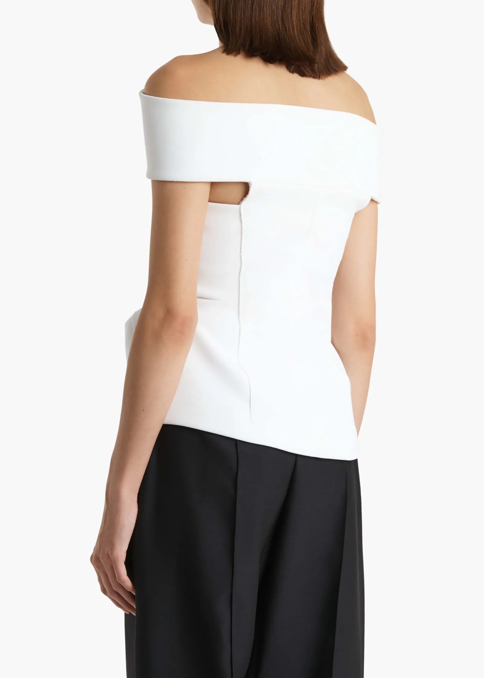 Khaite Shirts & Tops-Verone Top in Chalk