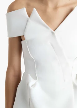 Khaite Shirts & Tops-Verone Top in Chalk