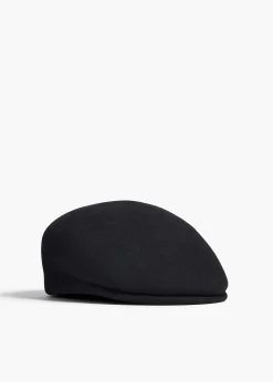Khaite Soft Accessories-Vito Hat in Black