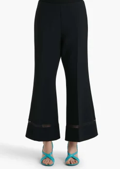 Khaite Pants-Wallace Pant in Black