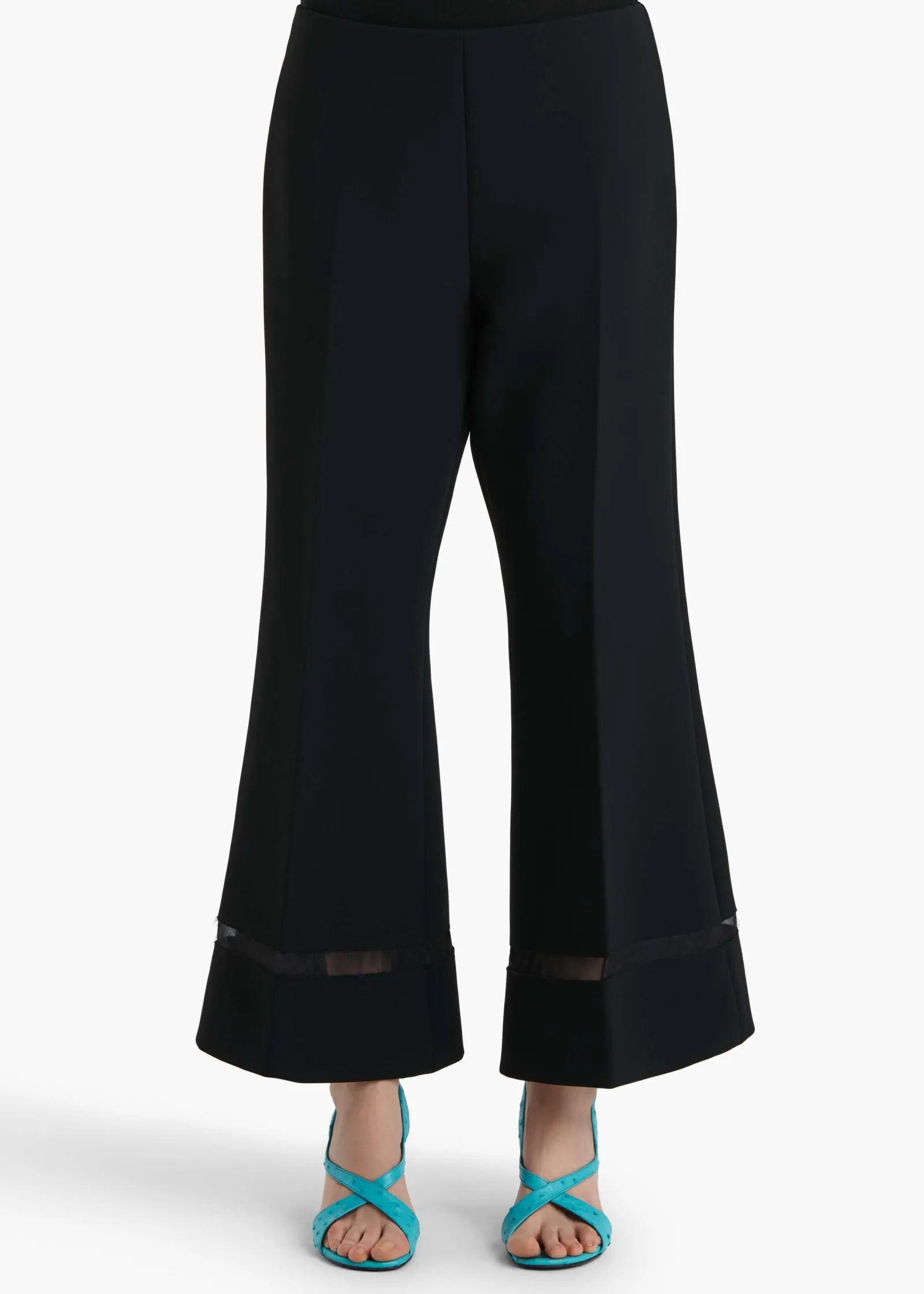 Khaite Pants-Wallace Pant in Black