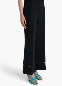 Khaite Pants-Wallace Pant in Black