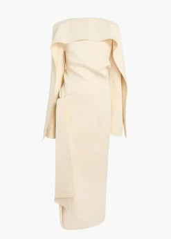 Khaite Dresses-Yon Dress in Cream